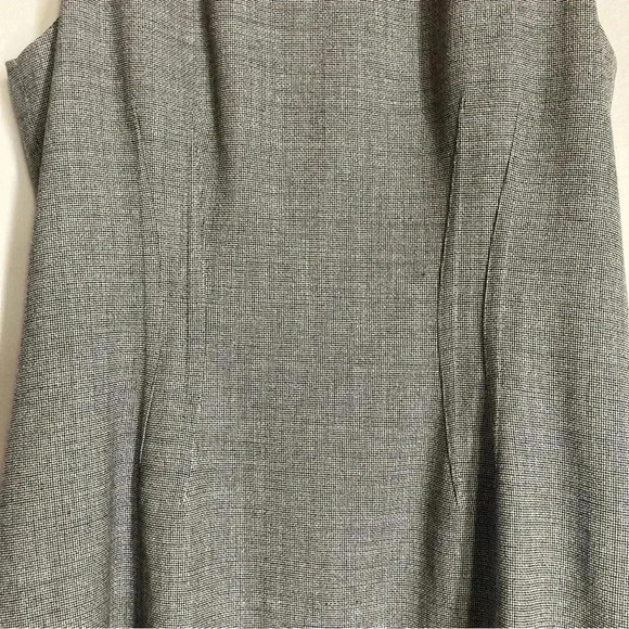 Elie Tahari for Nordstrom Size 10 Black Wool Blend Dress - Picture 8 of 12